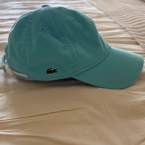 Lacoste Izod  Aqua Blue Baseball Cap - Picture 3 of 9